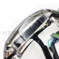 Httmt Mt444-001- Domestic Bullet Rear Light Bar Compatible With 10-later Street Glide W Orig Turn Signal Amber