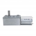 Xuulan Xianglaa-motor Low Speed 6v 24v 12v Dc Motor 370 High Torque 2-210rpm Electric Worm Gear With Square Gearbox Wide Range