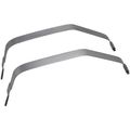 St358 Fuel Tank Strap Black Alloy And Carbon Steel Vehicle Mount 