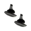 Weatherstrip Fasteners For Toyota Sequoia 2001 To 2007 Black Plastic 9 4mm Outside Diameter 3mm Center Groove Replacement 