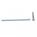 Prime-line Machine Screw Round Head Slotted Phillips Combo 1 4 In-20 X In Zinc Plated Steel Pack Of 50