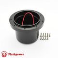 Flashpower Steering Wheel Adapter 9 Bolt Billet Black For Vw 