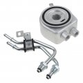 A-premium Engine Oil Cooler With Pipe Compatible Chevrolet Equinox Malibu Camaro Traverse Gmc Terrain Cadillac Cts Ats Ct6