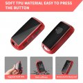 Mazda Key Fob Cover Case Withchain For 2019 2023 3 6 Cx 5 9 30 50 90 Smart Key Red Tpu Shell