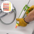 Caulking Tool Kit Nozzle 21pcs Finisher Reusable Include 15pcs Applicators With 6 Connection Bases Replacement For Doors