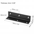 Uxcell L Bracket Corner Braces 8 Set 25x25x100 Mm Stainless Steel 90 Degree Right Angle Fastener With Screws For Shelf Chair