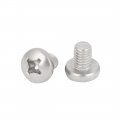 Uxcell M4x5mm 316 Stainless Steel Metric Phillips Pan Head Machine Screws Bolts 50 Pcs