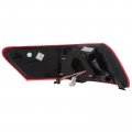 Ocpty Tail Light Assembly Pair Replacement For Toyota Camry 2007-2009 Black Housing Red Lens Driver Passenger Side