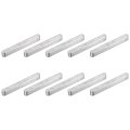 10pcs Round Ended Feather Key 5x5x45mm Stainless Steel Professional Parallel Drive Shaft Stock For Fasteners Mechanical 