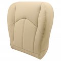 Secosautoparts Front Driver Or Passenger Side Bottom Microfiber Leather Replacement Seat Cover Tan Compatible With Lexus Rx300
