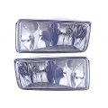 Fog Light Pair For Chevy Silverado Avalanche Tahoe Suburban 2007 2013 With Appearance Package Fits Gm2592160 22872762 Driver 