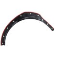 Front Passenger Side Wheel Arch Trim Fender Flare For Subaru Crosstrek 2018 2019 2020 2021 2022 2023 Textured Black Plastic 