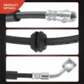 A-premium Front Driver Brake Hydraulic Hose Compatible With Select Mercedes-benz Models Cls63 Amg 2014 2014-2018 E63 2014-2015