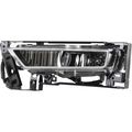 Perfect Fit Group Reph107560q Accord Fog Lamp Lh Assembly W Chrome Bezel Border Sedan Exc Hybrid Capa 