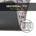 Carscover Print Design Tropical Butterflies Butterfly Car Truck Suv Universal-fit Front Rear Carpet Floor Mats 4pc Set