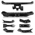 8pcs Ni1225209 Front Radiator Support Bracket For 2013-2019 Nissan Sentra Upper Left Right Steel Set 