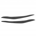 Headlight Eyebrow 2pcs Carbon Fiber Exterior Decoration Fit For X5 E70 2007a 2013 