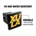 Xavier University Of Louisiana Primary Logo Tow Trailer Hitch Cover Plug Insert 2