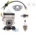 Sakitam Carburetor 10mm Fit For Kragen Zooma 33cc 36cc Gas Scooter Pocket Bike 2 Stroke Carb 