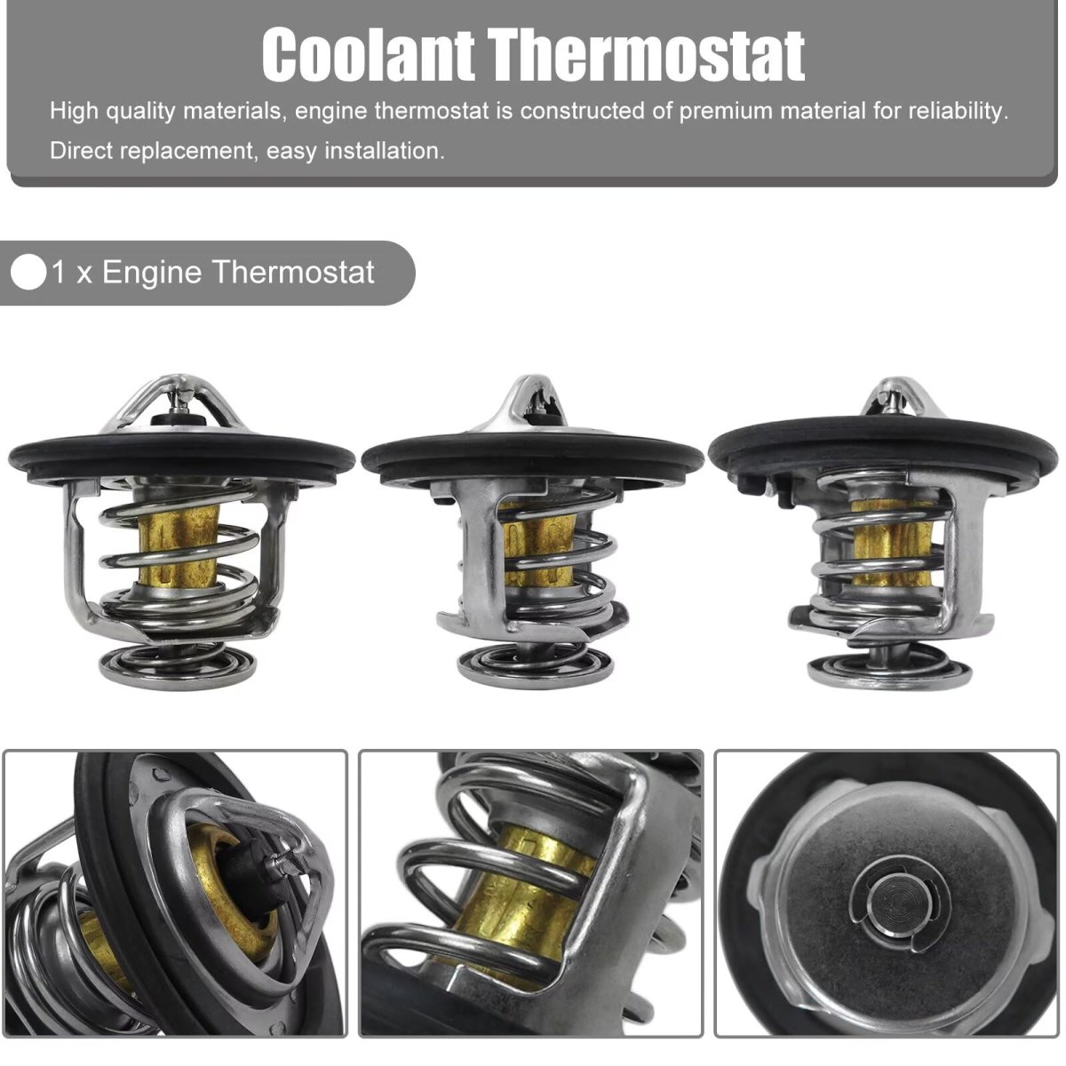 Engine Thermostat 19301-paa-306 19301-plc-315 For 2010-2014 Honda Insight