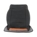 Artificial Leather Front Passenger Side Top Lean Back Seat Cover Black Replacement For 2007-2012 