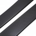 Kuafu Side Skirt Compatible With 2014-2023 Infiniti Q50 All Model Splitter Extension Rocker Panel Guard Abs Plastic Carbon