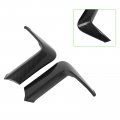 Ocpty 2pcs Glossy Black Rear Bumper Lower Corner Vent Valance Lip Covers Compatible With 0 2015-2018 For Bmw M3