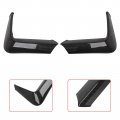 Ocpty 2pcs Glossy Black Rear Bumper Lower Corner Vent Valance Lip Covers Compatible With 0 2015-2018 For Bmw M3