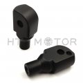 Httmt Black Footpeg Adapter Compatible With Passenger 2018-later Softail Fat Boy Flfb Bob Fxfb