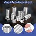 8pcs 304 Stainless Steel Spacer 6mm Id X Mm Od 9mm Length 24 0 39 0 35 Inch Screw Standoff Bushing Plain Finish Unthreaded