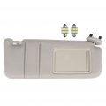 Ocpty Right Passenger Side Beige Sun Visor With Sunroof Fit For 2006 2007 2008 2009 2010 2011 Toyota Camry 74310-06750-e0