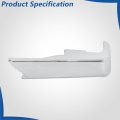 Rear Bumper End Left Side Face Bar Chrome Replacement For F150 2021-2023 Without Auto Park Sensors Hole Assist