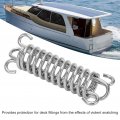 Kimiss Boat Anchor Dock Line 113mm Stainless Steel Mooring Spring Shock Absorbing Multifunctional Marine Hardware For Yacht
