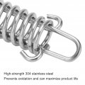 Kimiss Boat Anchor Dock Line 113mm Stainless Steel Mooring Spring Shock Absorbing Multifunctional Marine Hardware For Yacht