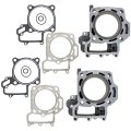 Niche Engine Cylinder Gasket Kit For Kawasaki Kfx700 Prairie 700 11005-1992 11060-1965 