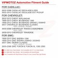 Vipmotoz Chrome Bezel License Plate Light Tag Lamp Housing Assembly For Chevy Silverado Gmc Sierra 1500 2500hd 3500hd Avalanche