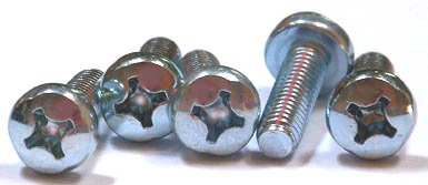 M3 5 0 6 X 20 Mm Machine Screws Phillips Pan Head Steel Zinc Din7985a 2000 Piece Carton