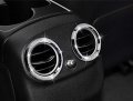 Yuwaton Car Interior Bling Accessories For Mercedes Benz W205 W212 W213 C300 Glc300 E260 E300 Cls 300 400 2016-2019 Rear Air