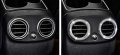 Yuwaton Car Interior Bling Accessories For Mercedes Benz W205 W212 W213 C300 Glc300 E260 E300 Cls 300 400 2016-2019 Rear Air