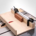 Artisanshow 600mm 45 Type T-tracks With Movable Fixed Scale Aluminum Alloy Slot Left Right Accurate Miter Track Stop Table Saw