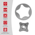 Inner Outer Oil Pump Rotor Fit For Kawasaki Mule 600 610 4x4 Kaf400 Sx 2005-2024i O E M 16154-2054 16082-0760 16082-7002