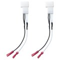 2x Car Front Dash Tweeter Speaker Wiring Harness For 2009-2019 Toyota Corolla