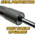 Dual Dust Seal Upgrade Steering Damper For Bobcat Predator Pro Fastcat Rz Leo Procat Shock Absorber Cylinder With Locknuts