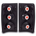 Black Housing Altezza Taillight Rear Replacement Lamps Compatible With 1989-1995 Toyota Pickup