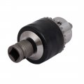 Uxcell Drill Chucks 1 2-20unf 3-16mm Capacity With Chuck Key Square Socket Adaptor For Electric Impact Corded Cordless
