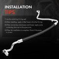A-premium A C Suction Line Hose Assembly Compatible With Jeep Liberty 2012-2013 V6 3 7l Compressor To Evap