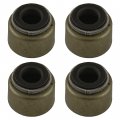 Caltric 4x Valve Stem Seal For Kawasaki Prairie 400 1997 1998 1999 2000 2001 2002 