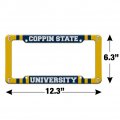 Coppin State University Logo License Plate Tag Frame