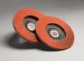 3m Cubitron 947d Coated Type 27 Ceramic Orange Flap Disc 80 Grit Medium 4 1 2 In Diameter 61193 Price Is Per 