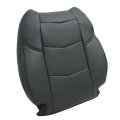 Top Seat Cover For Cadillac Escalade 4 Door 2015 2020 Front Driver Side Lean Back Black Perforated Microfiber Leather 